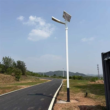 日喀则路边太阳能路灯安装